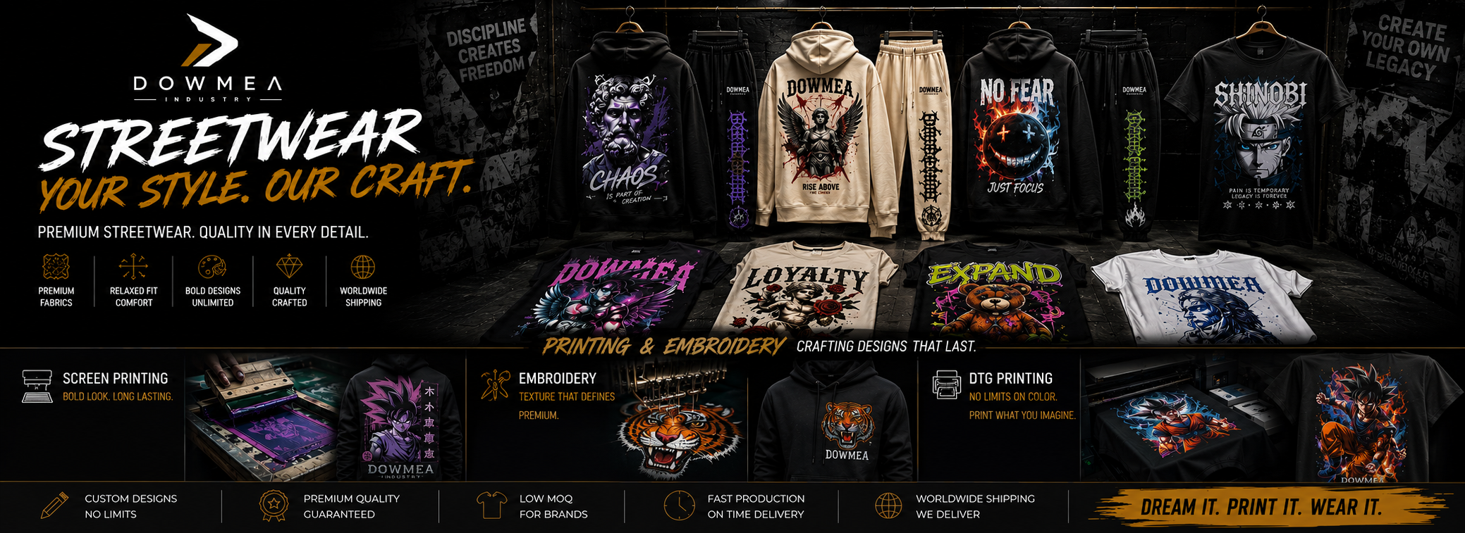 Premium Streetwear Hoodies & Graphic Tees Collection Everyday Essentials